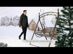 Отогреваемая зимняя одежда Полиэстерная отапливаемая сноубордная куртка