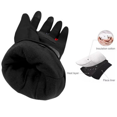 Windproof перезаряжаемые нагретые перчатки Mittens 2600mAh эксплуатируемые батареей грея