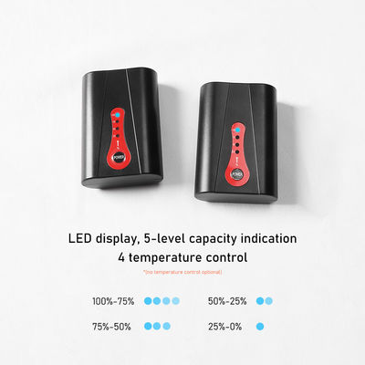 Ион Li нагрел батарею 18650 7.4V 2600mAh носков перезаряжаемые