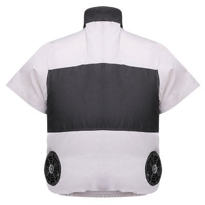 Светлый - серый черный жилет S/M/L/XL/XXL/XXXL Optinal охлаждающего вентилятора с батареей 6700mAh