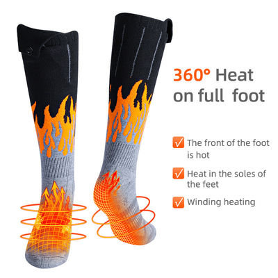 Электрический восходящий поток теплого воздуха зимы нагрел носки Washable с перезаряжаемые батареей